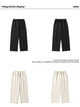 Liber Spring Men's Solid Color Anti-wrinkle All-match Pants