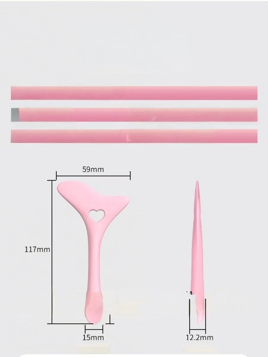Eye makeup auxiliary tool multifunctional eye shadow auxiliary portable eyeliner beauty tool
