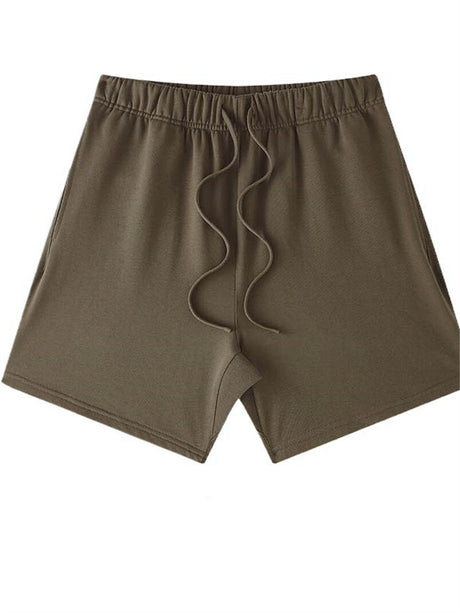 Liber SS Men's Solid Lace-Up Shorts