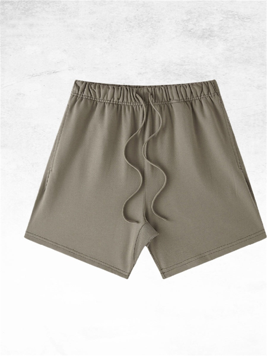 Liber SS Men's Solid Lace-Up Shorts