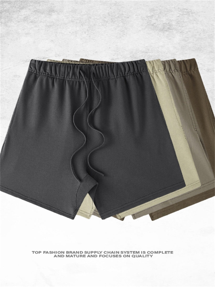 Liber SS Men's Solid Lace-Up Shorts