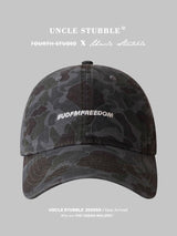 Liber Summer ACC Printed Camouflage American Retro Hat