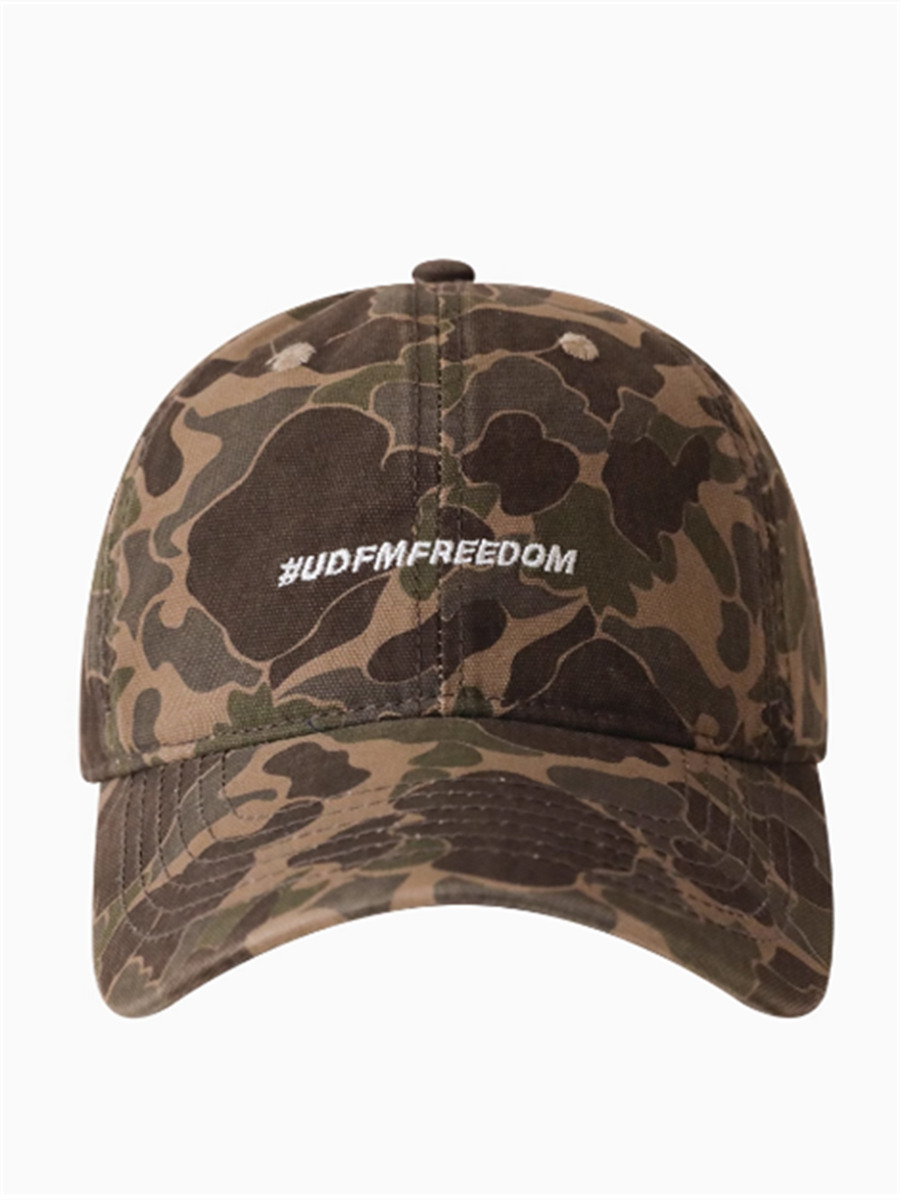 Liber Summer ACC Printed Camouflage American Retro Hat