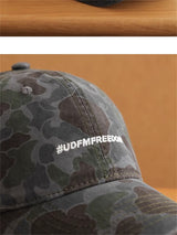 Liber Summer ACC Printed Camouflage American Retro Hat