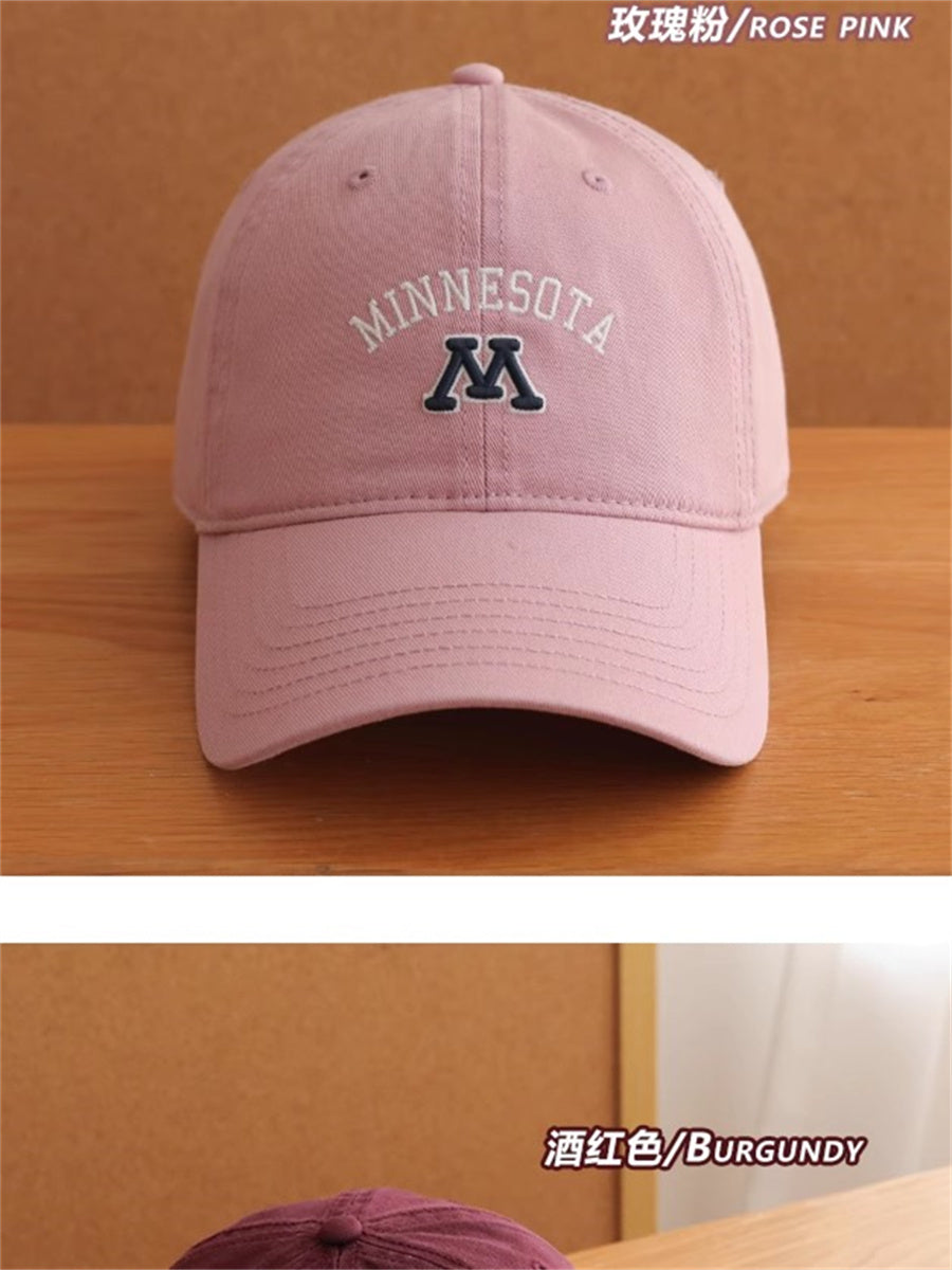 Liber Summer ACC American Retro Embroidered Hat
