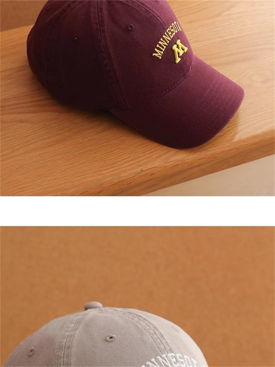 Liber Summer ACC American Retro Embroidered Hat