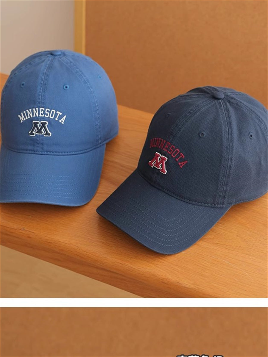 Liber Summer ACC American Retro Embroidered Hat