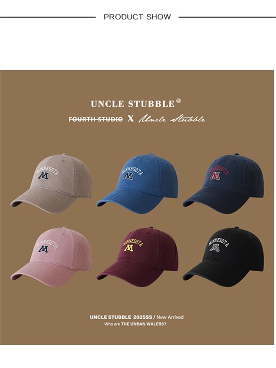 Liber Summer ACC American Retro Embroidered Hat