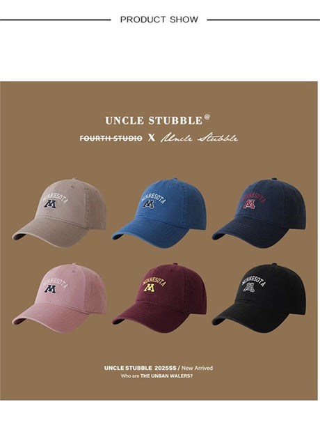 Liber Summer ACC American Retro Embroidered Hat