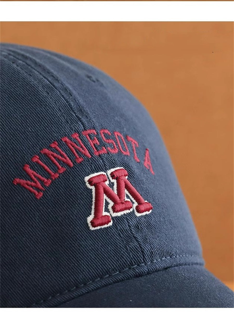 Liber Summer ACC American Retro Embroidered Hat