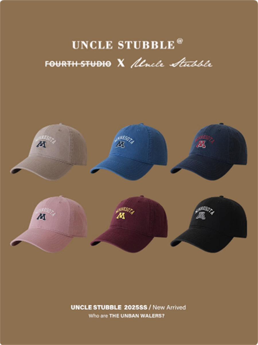 Liber Summer ACC American Retro Embroidered Hat