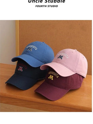 Liber Summer ACC American Retro Embroidered Hat