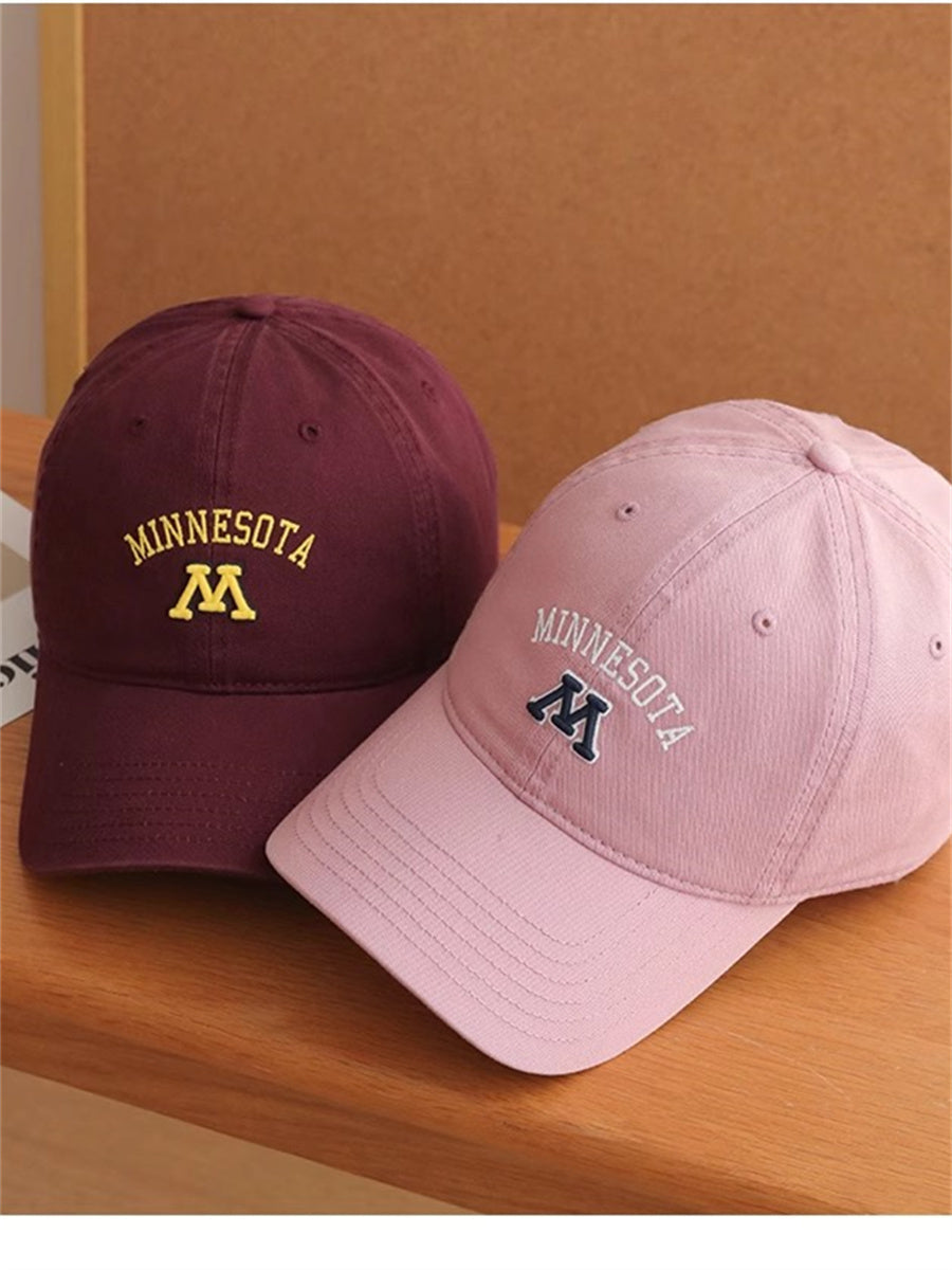 Liber Summer ACC American Retro Embroidered Hat