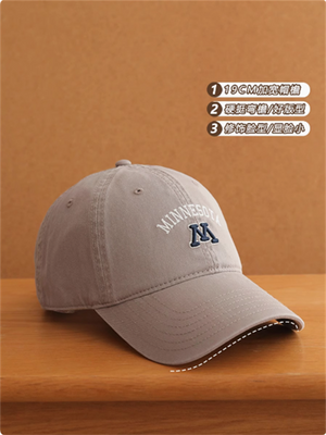 Liber Summer ACC American Retro Embroidered Hat