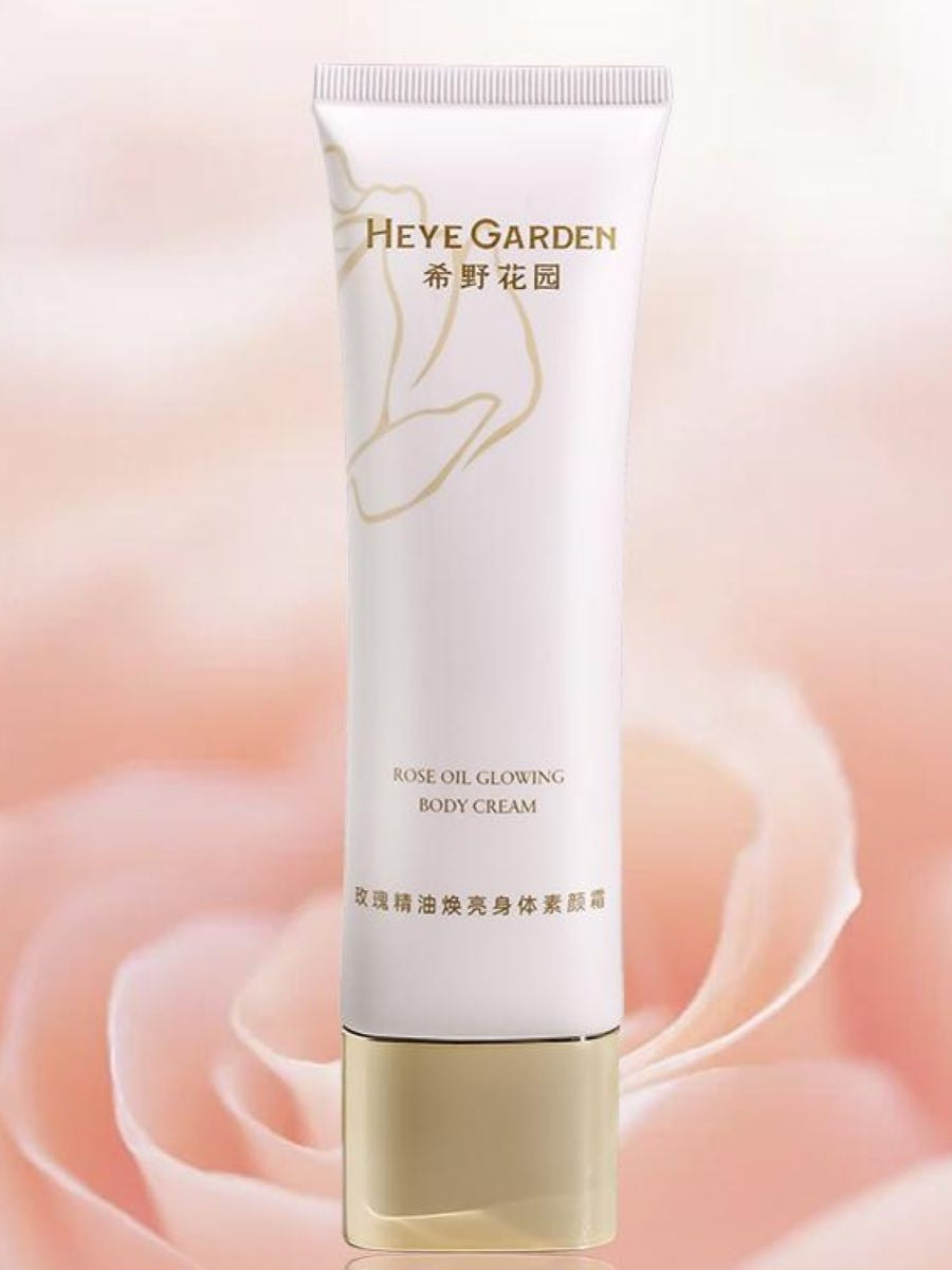 HEYE GARDEN Natural Rose Essential Oil Brightening Body Cream 100ml