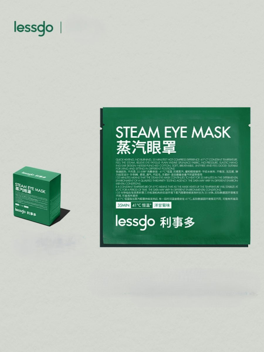 lessgo/Leshiduo Rose Scent Steam Eye Mask 1 box * 10 pieces