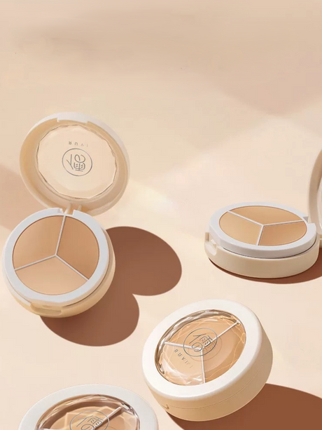 Ruyi Silky Soft Correcting Tricolor Concealer 3gx3
