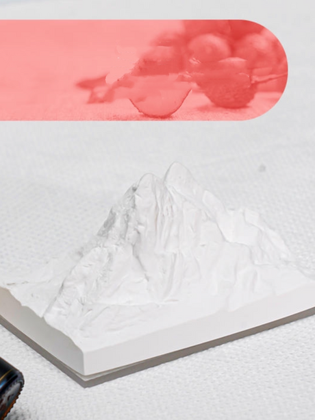 Alps mountain decoration