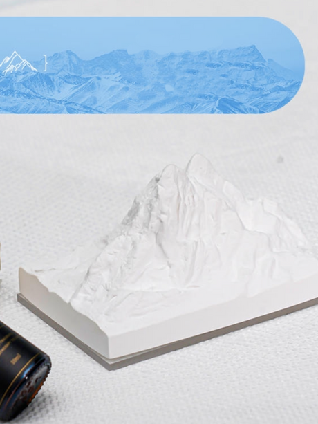 Alps mountain decoration
