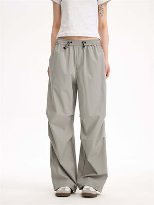 Liber Summer Unisex Solid Cargo Trousers