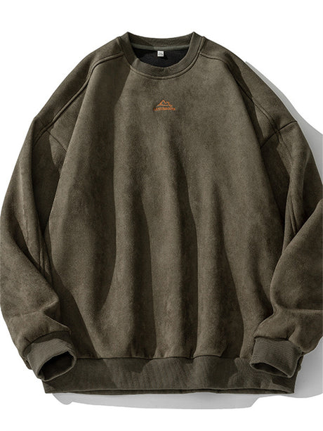 Liber Spring Men's Embroidered Couple Sweatshirt