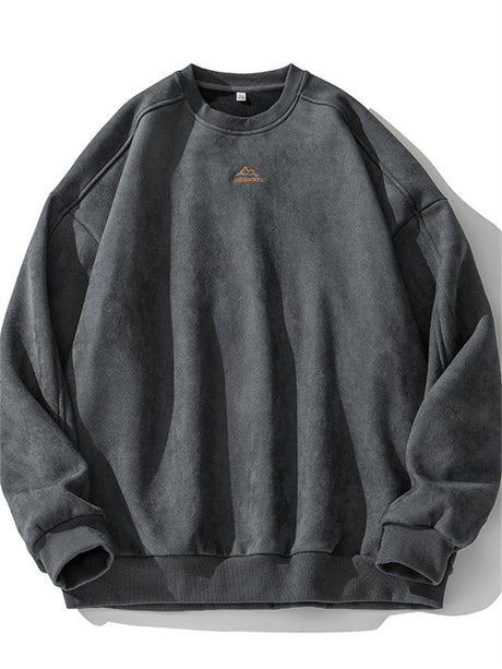 Liber Spring Men's Embroidered Couple Sweatshirt
