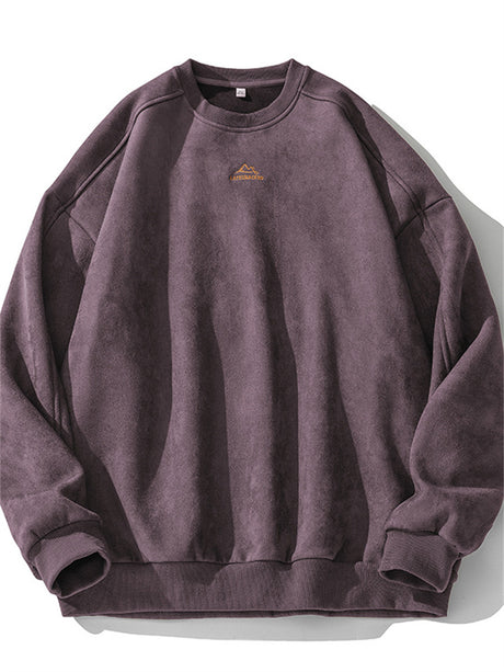 Liber Spring Men's Embroidered Couple Sweatshirt