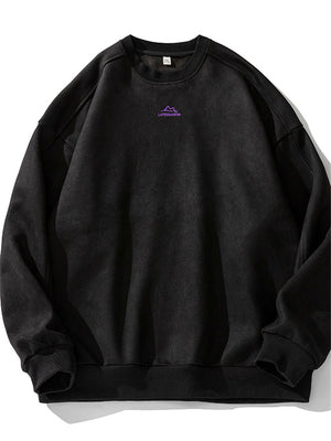 Liber Spring Men's Embroidered Couple Sweatshirt