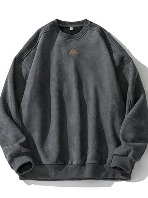 Liber Spring Men's Embroidered Couple Sweatshirt