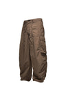 Liber Spring Men's Solid Pocket Fine Check Cargo Trouser