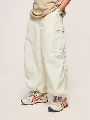 Liber Spring Men's Solid Pocket Fine Check Cargo Trouser
