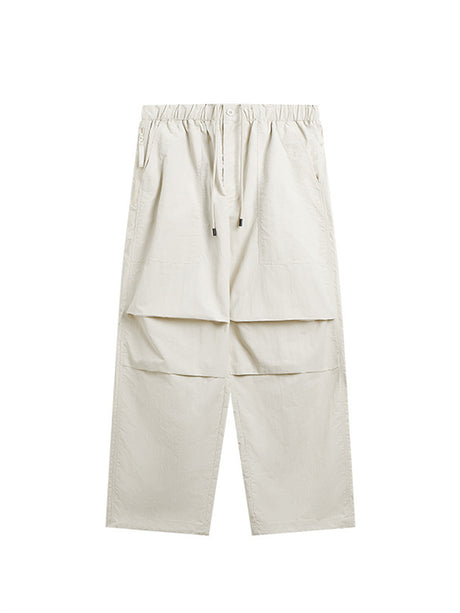 Liber Spring Men's Solid Color Outdoor Cargo Trouser