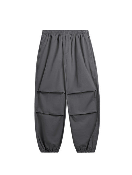 Liber Spring Men's Solid Washed Cargo Pants