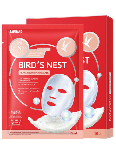 Zhibei Bird's Nest Pearl Rejuvenating Mask 28ml*10 pieces