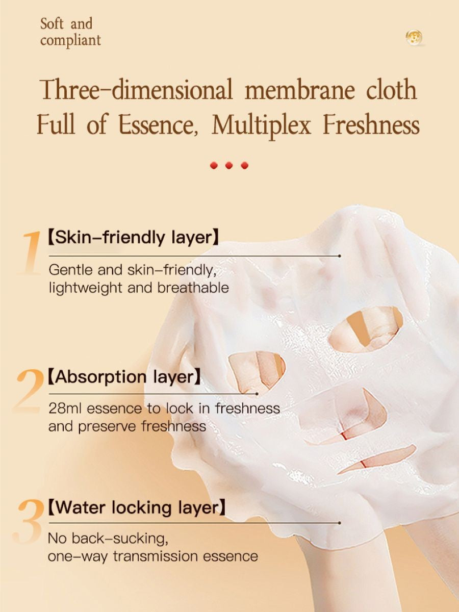 Zhibei Vitamin C Rejuvenating Moisturizing Mask 28ml*10 pieces