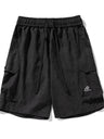 Liber Summer Men's 3D Pocket American Retro Embroidery Shorts