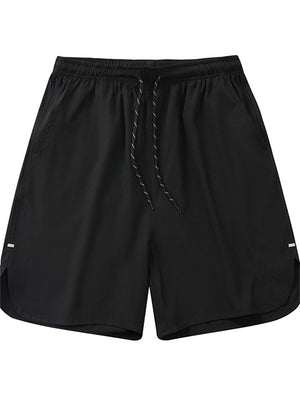 Liber Summer Men's Slit Design Shorts