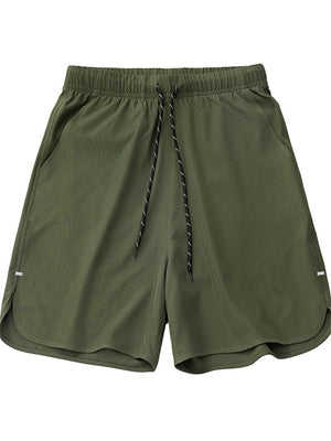 Liber Summer Men's Slit Design Shorts