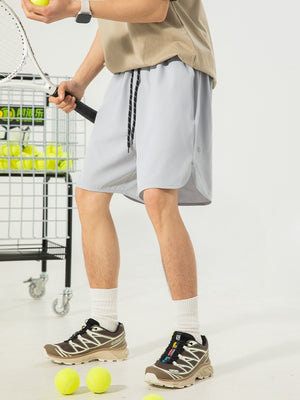 Liber Summer Men's Slit Design Shorts