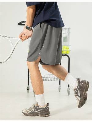 Liber Summer Men's Slit Design Shorts