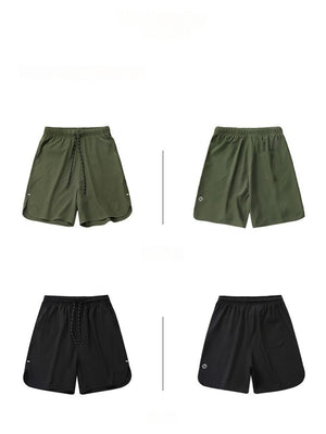Liber Summer Men's Slit Design Shorts