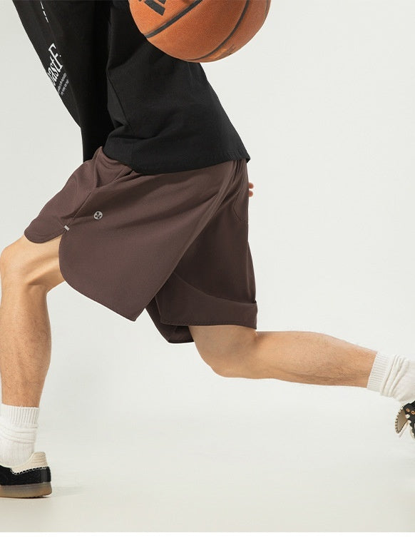 Liber Summer Men's Slit Design Shorts
