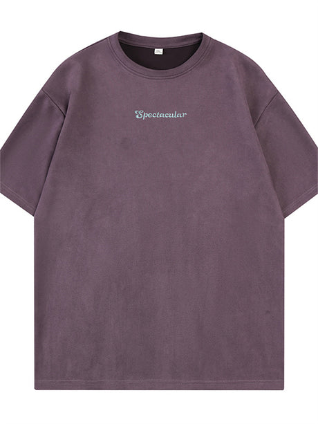 Liber Summer Men's Suede 5 Color T-shirt