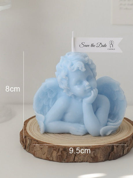Angel shape scented candle
