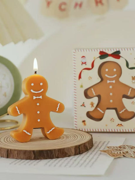 Gingerbread Man Scented Candle