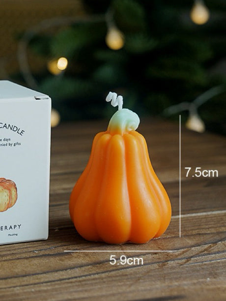 Halloween Pumpkin Shaped Scented Candle