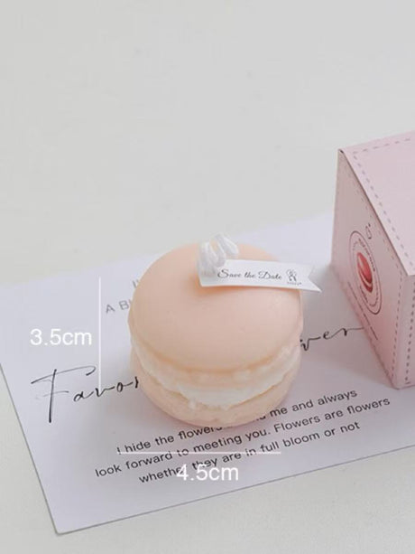 Macaron scented candle