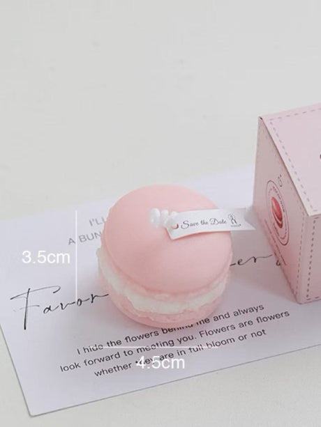 Macaron scented candle