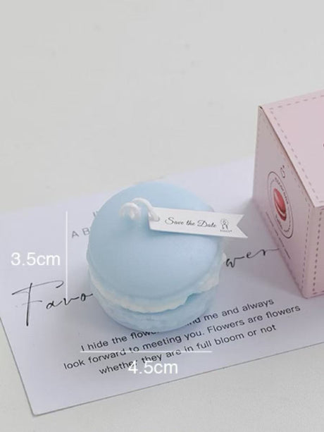 Macaron scented candle