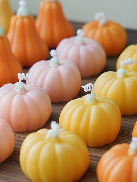 Halloween Pumpkin Shaped Scented Candle